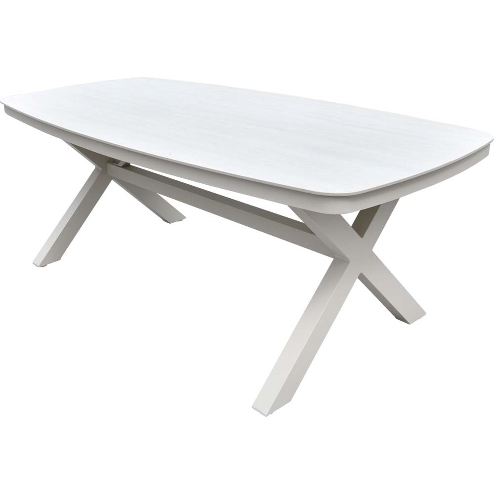 Lesli Living - Tuintafel Davos - Beige - 200x100cm