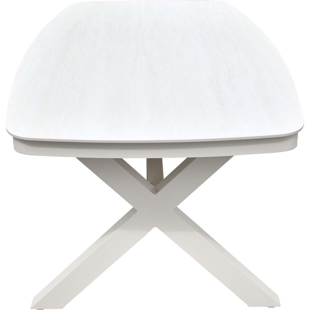 Lesli Living - Tuintafel Davos - Beige - 200x100cm