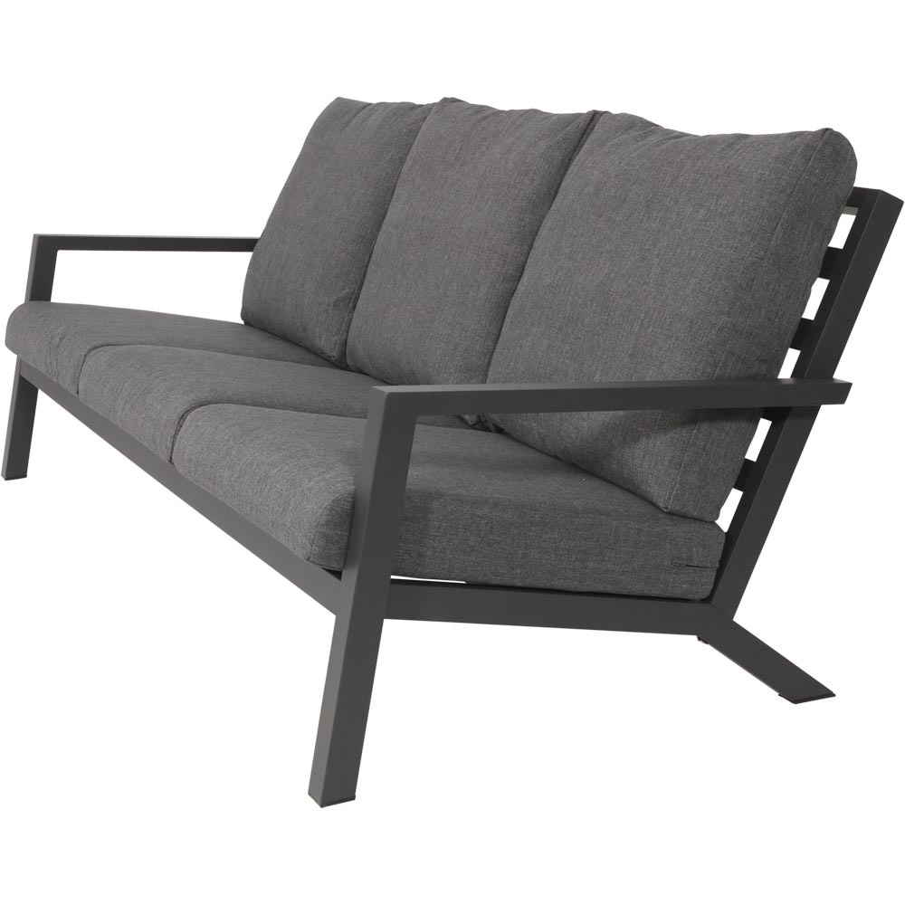 Lesli Living - Loveseat Down - Grijs - 205x97x79cm