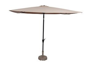 Lesli Living - Push-up parasol Libra - Beige - 250x250cm