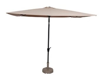 Lesli Living - Push-up parasol Libra - Beige - 250x250cm