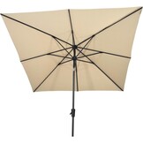 Lesli Living - Push-up parasol Libra - Beige - 250x250cm