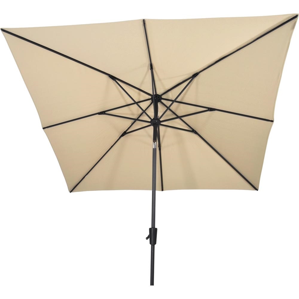Lesli Living - Push-up parasol Libra - Beige - 250x250cm