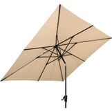 Lesli Living - Push-up parasol Libra - Beige - 250x250cm