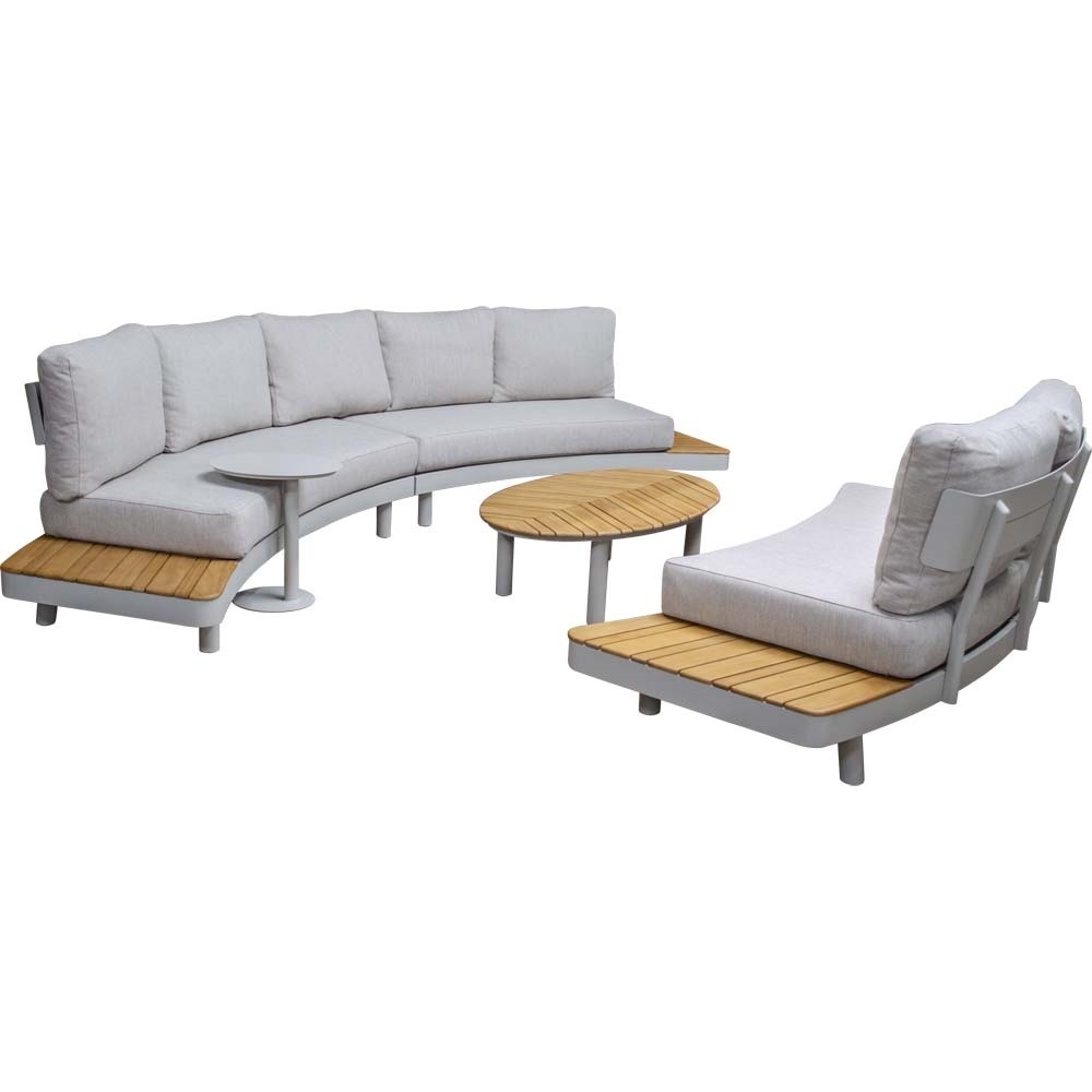 Lesli Living - Loungebank Lounza - Beige - 110x69x35cm