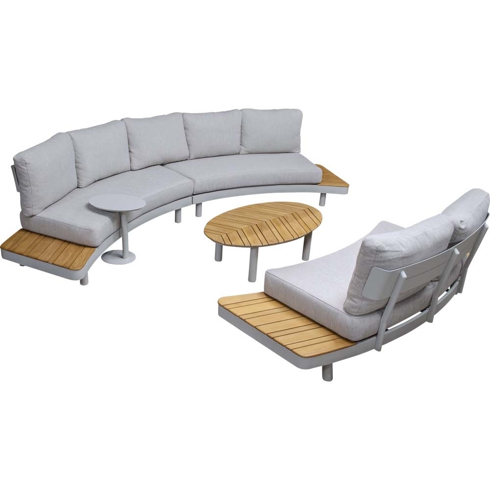 Lesli Living - Loungebank Lounza - Beige - 110x69x35cm