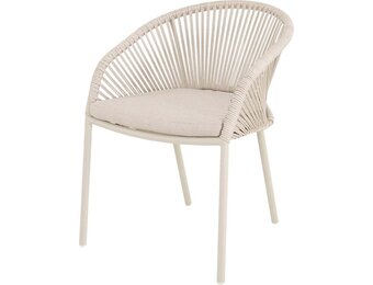 Lesli Living - Bistrostoel Hirado - Beige - 56,5x60x74cm