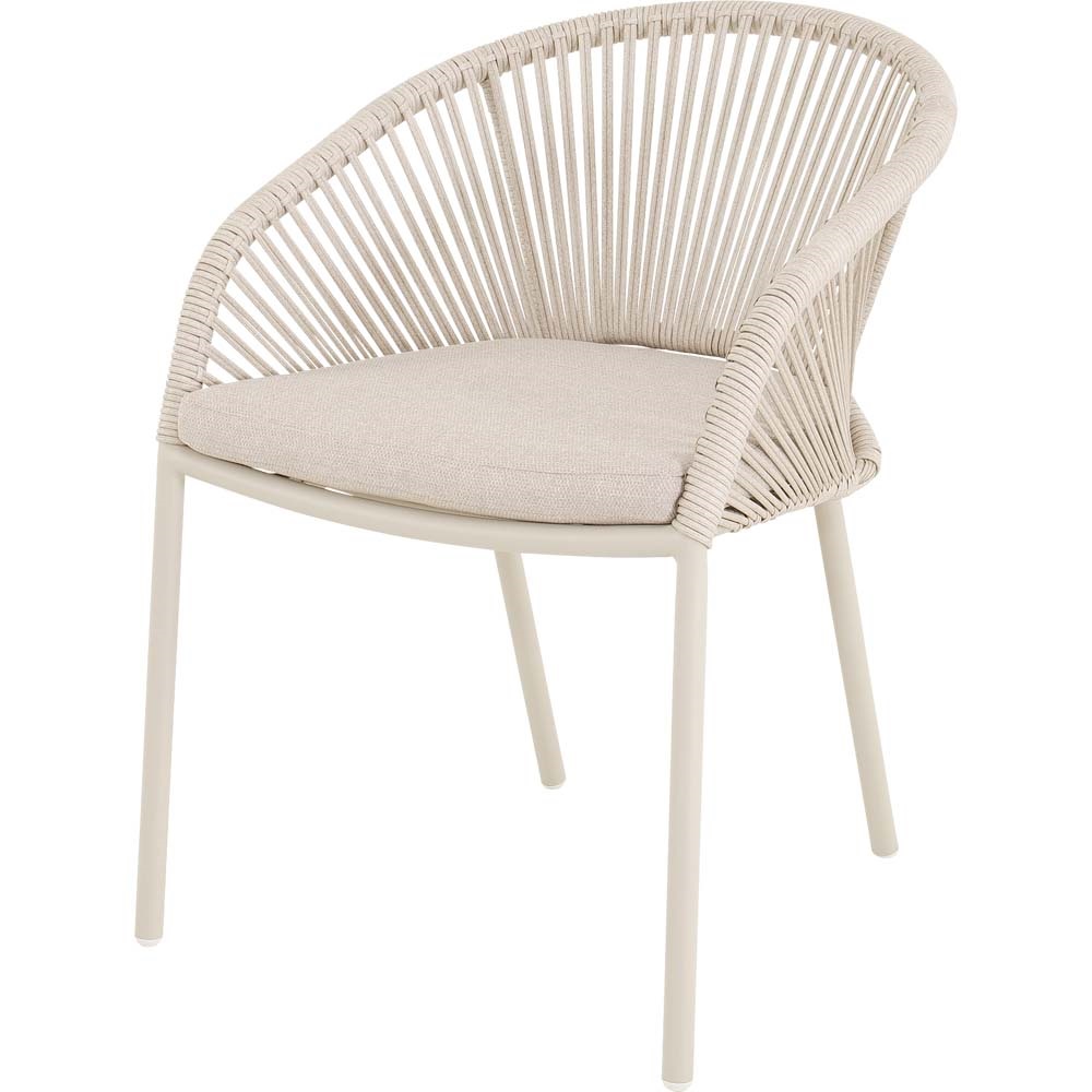 Lesli Living - Bistrostoel Hirado - Beige - 56,5x60x74cm