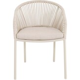Lesli Living - Bistrostoel Hirado - Beige - 56,5x60x74cm