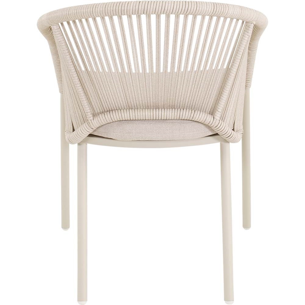 Lesli Living - Bistrostoel Hirado - Beige - 56,5x60x74cm