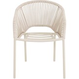 Lesli Living - Bistrostoel Hirado - Beige - 56,5x60x74cm