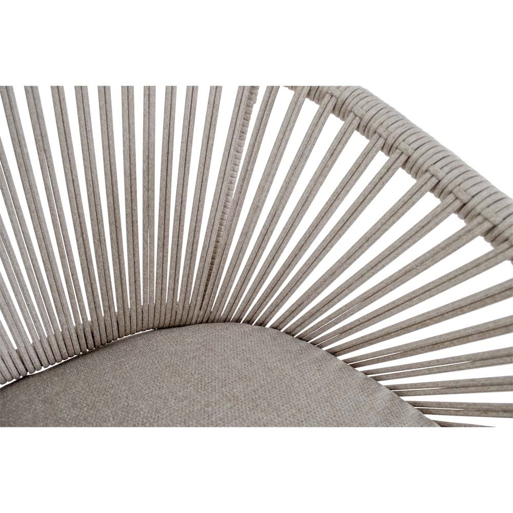 Lesli Living - Bistrostoel Hirado - Beige - 56,5x60x74cm