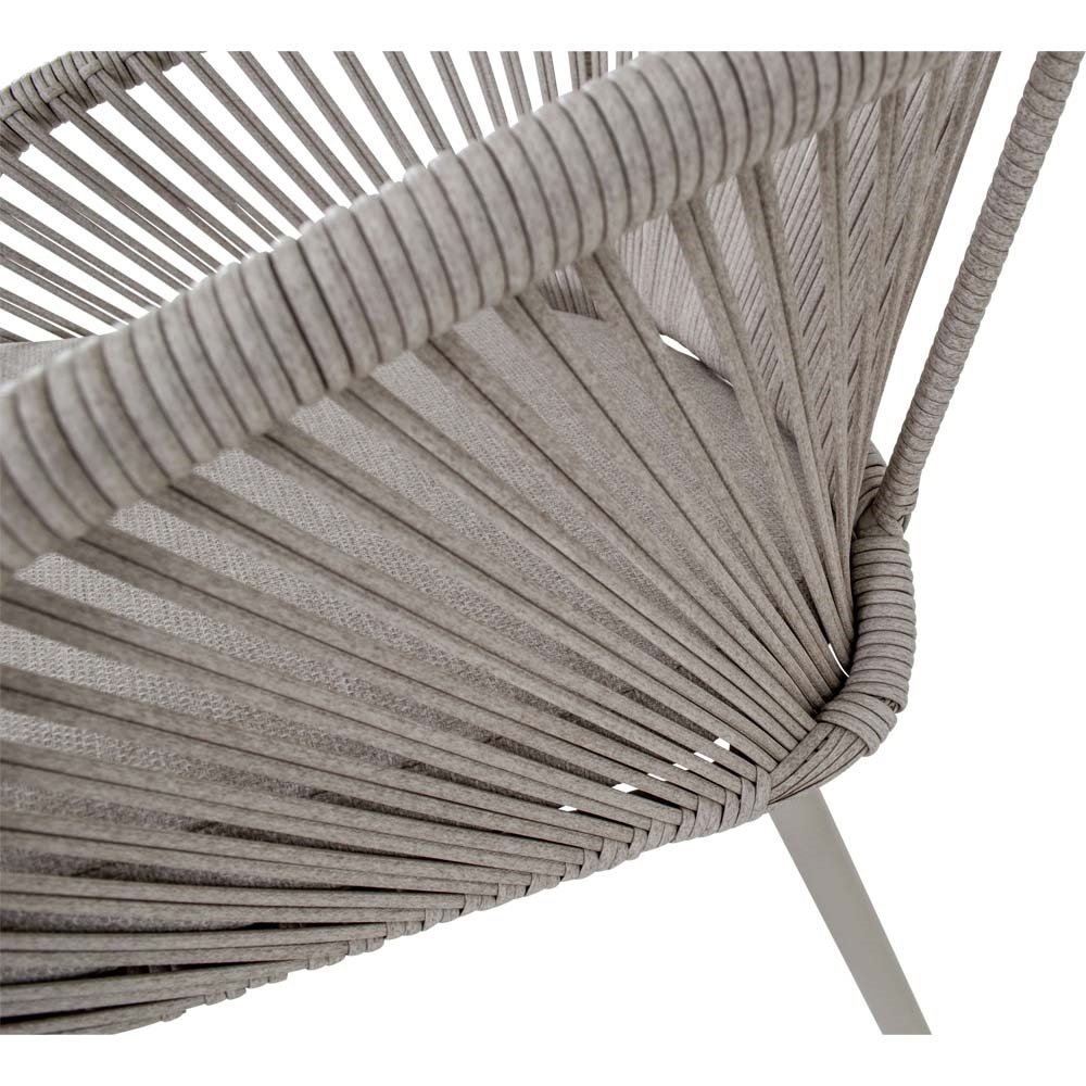 Lesli Living - Bistrostoel Hirado - Beige - 56,5x60x74cm