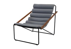 Lesli Living - Bistrostoel Miami - Zwart - 72x87x75∕38cm