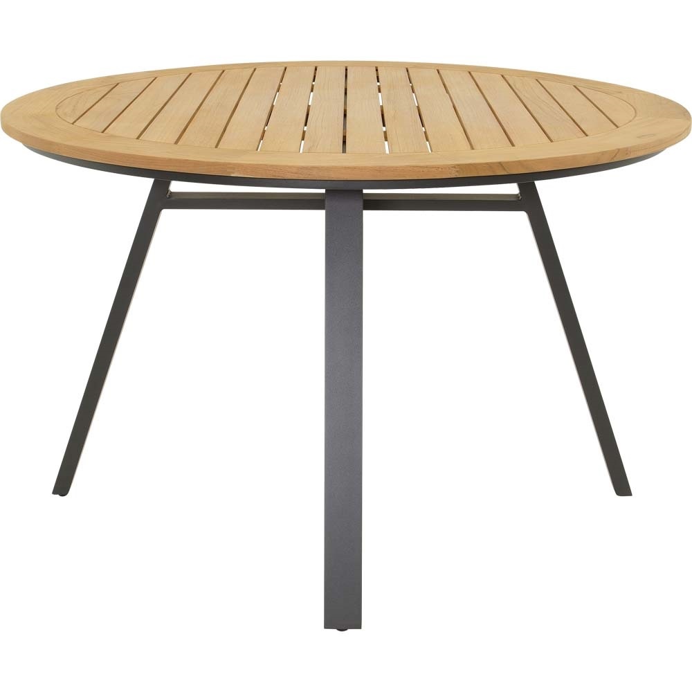 Lesli Living - Tuintafel Monza - Antraciet - ø120x75cm