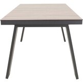 Lesli Living - Tuintafel Estoril - Grijs - 150x90x75cm