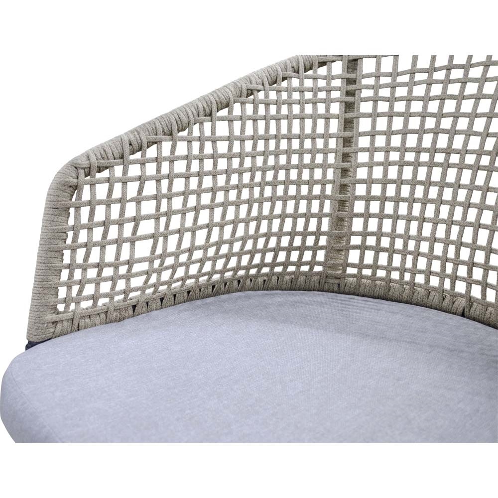 Lesli Living - Bistrostoel Kioto - Beige - 56x62x77cm - Set van 2