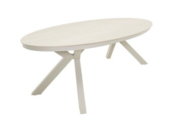 Lesli Living - Tuintafel Davos - Beige - 220x120cm