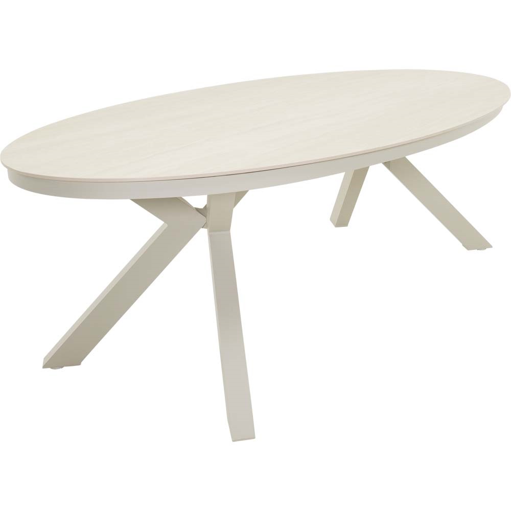 Lesli Living - Tuintafel Davos - Beige - 220x120cm