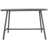 Lesli Living - Tuintafel Milazzo - Antraciet - 150x75x100cm