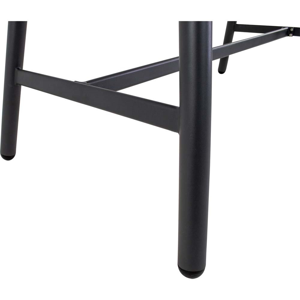 Lesli Living - Tuintafel Milazzo - Antraciet - 150x75x100cm