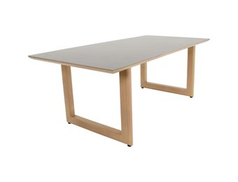 Lesli Living - Tuintafel Espinar - Grijs - 200x90x75cm