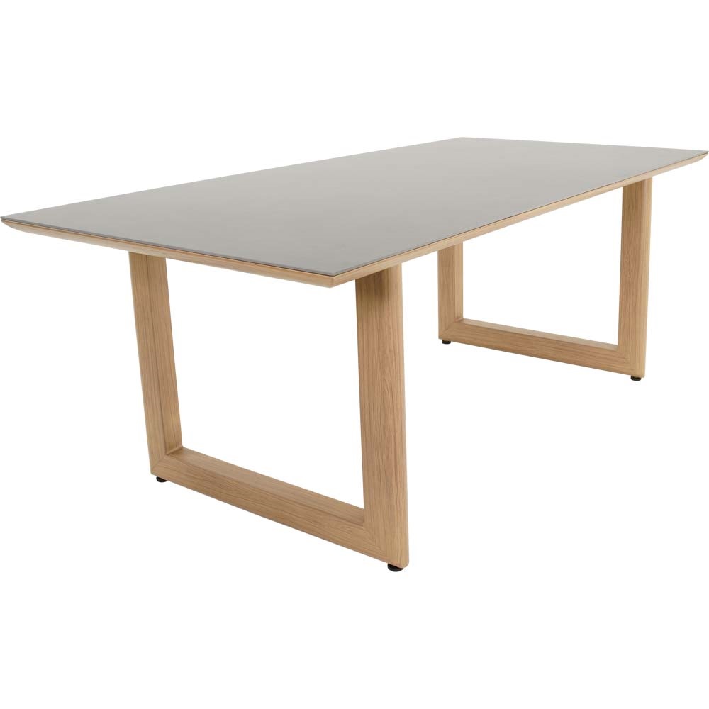Lesli Living - Tuintafel Espinar - Grijs - 200x90x75cm