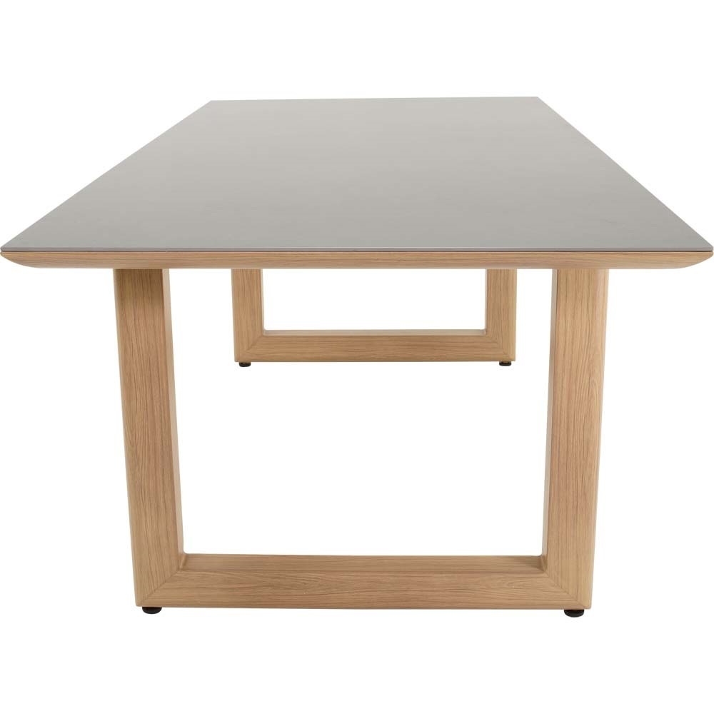 Lesli Living - Tuintafel Espinar - Grijs - 200x90x75cm