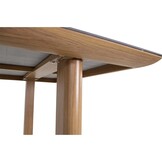 Lesli Living - Tuintafel Espinar - Grijs - 200x90x75cm