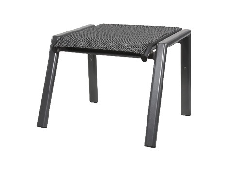 Lesli Living - Voetenbank Mojito - Antraciet - 57,5x54,5x42cm