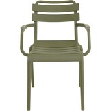 Lesli Living - Bistrostoel Torvi - Groen - 54x56x81cm