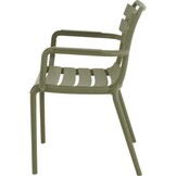 Lesli Living - Bistrostoel Torvi - Groen - 54x56x81cm