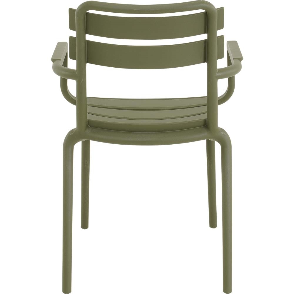 Lesli Living - Bistrostoel Torvi - Groen - 54x56x81cm