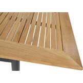 Lesli Living - Tuintafel Monza - Antraciet - 152∕210x89x75,5cm