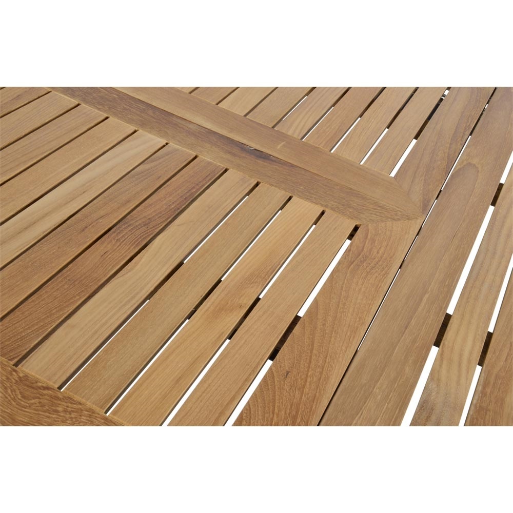 Lesli Living - Tuintafel Monza - Antraciet - 152∕210x89x75,5cm