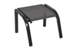 Lesli Living - Voetenbank Mojito - Antraciet - 57x54x42cm