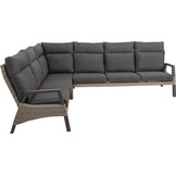 Lesli Living - Loungebank Treviso - Taupe - 200x86x94cm