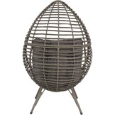 Lesli Living - Bistrostoel Chill - Grijs - 99x91x156cm