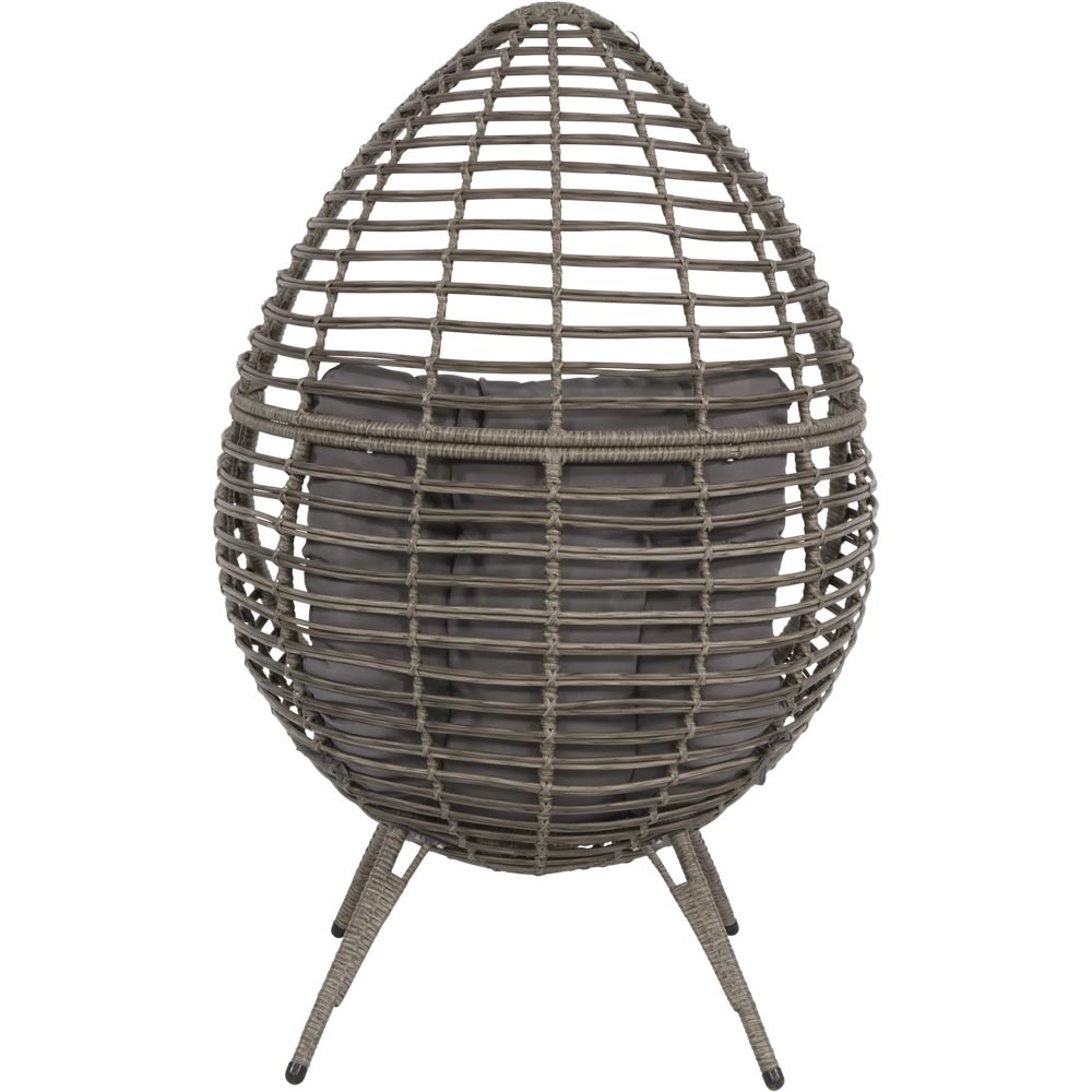 Lesli Living - Bistrostoel Chill - Grijs - 99x91x156cm