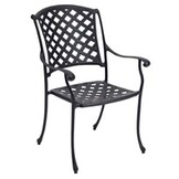 Lesli Living - Bistrostoel Westminster - Grijs - 61x66x91cm - Set van 4