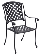 Lesli Living - Bistrostoel Westminster - Grijs - 61x66x91cm - Set van 4