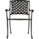 Lesli Living - Bistrostoel Westminster - Grijs - 61x66x91cm - Set van 4