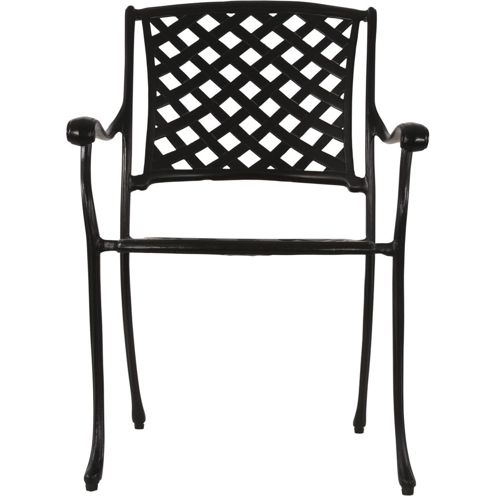 Lesli Living - Bistrostoel Westminster - Grijs - 61x66x91cm - Set van 4
