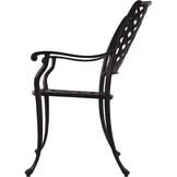 Lesli Living - Bistrostoel Westminster - Grijs - 61x66x91cm - Set van 4
