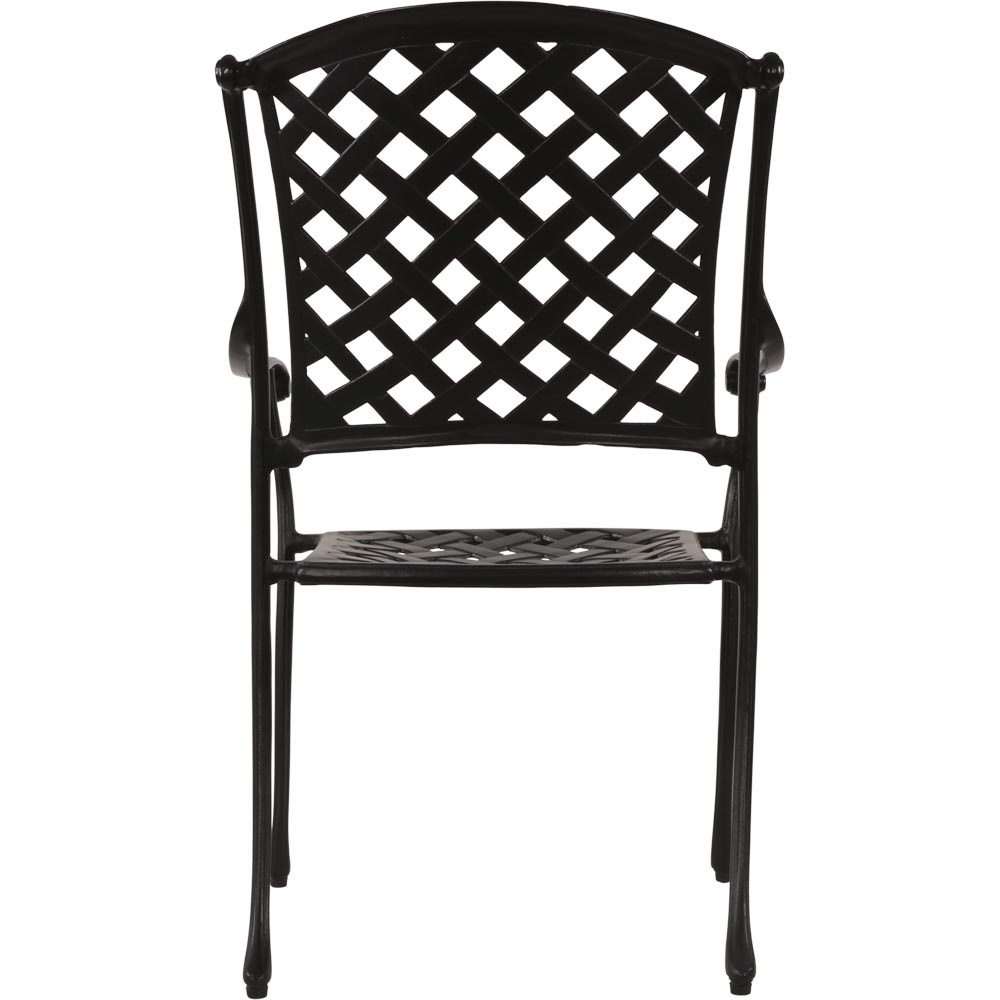 Lesli Living - Bistrostoel Westminster - Grijs - 61x66x91cm - Set van 4