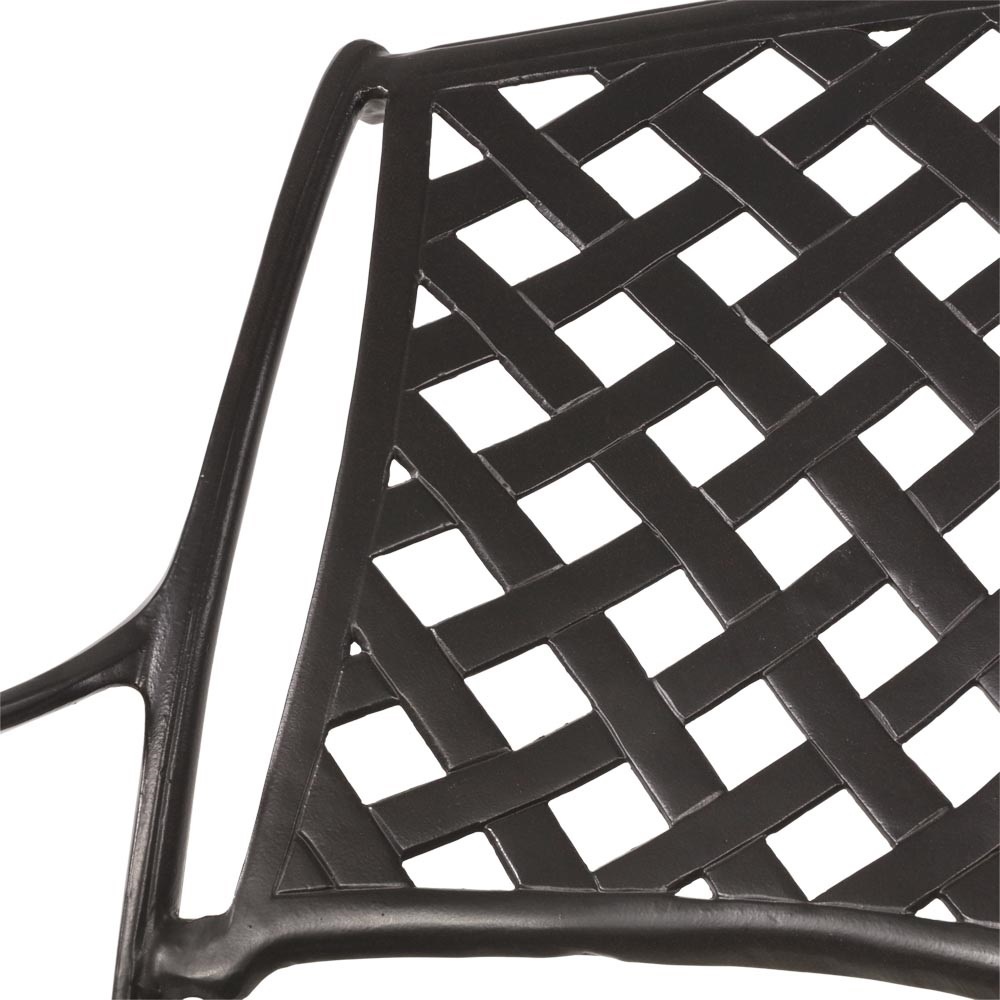 Lesli Living - Bistrostoel Westminster - Grijs - 61x66x91cm - Set van 4