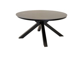 Lesli Living - Tuintafel Portoro - Grijs - Ø158cm