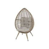 Lesli Living - Bistrostoel Chill - Zwart - 99x91x156cm