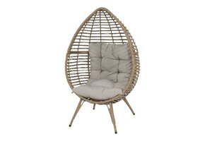 Lesli Living - Bistrostoel Chill - Zwart - 99x91x156cm