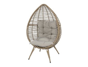 Lesli Living - Bistrostoel Chill - Zwart - 99x91x156cm